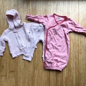 Organic 0-3 Month Bundle, Jogger Set and Sleeper